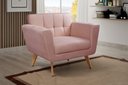 Ver imagem 3 de Conjunto 2 Poltronas Bruna Estilo Living Moderna Decoração Sala Recepção