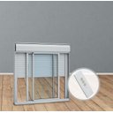 Ver imagem 2 de Janela Persiana Integrada Automática 110v Alumínio Branco - 120x120