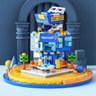 Bloco Montar Cidades Mercado Wormart Lego 208 Peças Bugshop Ty33832 - 5