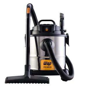Aspirador de Pó e Água WAP GTW Inox 20 1600w 20 Litros Filtro Reutilizável 220V