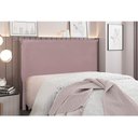 Ver imagem 2 de Cabeceira Cama Box Casal 140 Cm Garden Veludo Lilás S04 - D'Rossi
