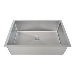 Cuba Inox Embutir Sobrepor Gourmet Quadrada Cozinha Pia 60X40 Technox - 1