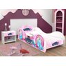Cama Infantil Carruagem Cinderela Com Colchão D20 - Rosa - RPM Móveis - 1