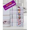 Kit 12 Toalhas Cozinha Pano Copa Prato Atoalhado 45x70cm Groh - 2