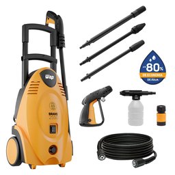Lavadora de Alta Pressão WAP Bravo 2550 1700W Motor Indução e Bico Turbo 1800PSI - 16