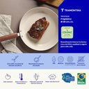 Ver imagem 2 de Frigideira Veronese Alumínio Reciclado Cerâmica 2L Argila Tramontina