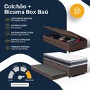 Ver imagem 7 de Cama Box Baú com Colchão de Espuma D45 Double Face Territory Hellen + Auxiliar Solteiro 88cm