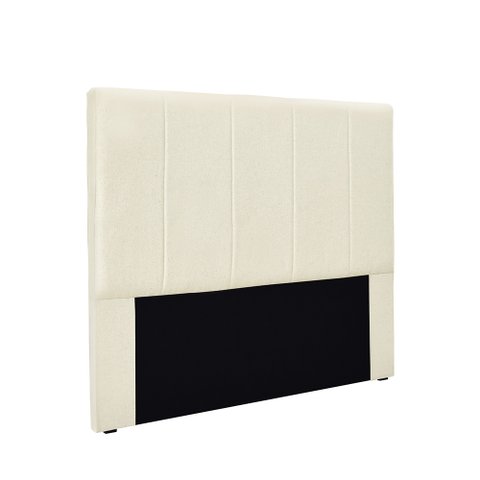 Cabeceira Cama Box Solteiro 90 Cm Arizona Linho Natural S04 - D'Rossi