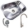 Cuba Simples 9471 Polida+Torneira Dubai Gourmet Inox Guimmis - 1