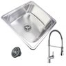 Cuba Simples 9162 Escov+Torneira Miami Gourmet Inox Guimmis - 1