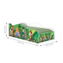 Ver imagem 2 de Cama Carro Fun Adesivada Safari e Zoológico Solteiro