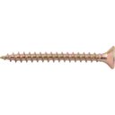 Ver imagem 3 de Parafuso para Madeira Chipboard Cabeça Chata Fenda Cruzada Phillips Bicromatizado Vonder