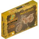 Ver imagem 1 de Quebra Cabeça 3D Moto Cross 55 Peças em MDF - Dinobrinque