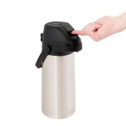 Garrafa Térmica Airpot Inox Com alavanca 1,9 Litros Mor - 5
