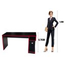Ver imagem 5 de Mesa para Computador Notebook Gamerxpreto/Vermelho - Fit Mobel
