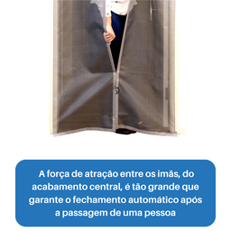 Tela Mosquiteiro Magnética Fibra de Vidro 230 X 230cm Mm Telas - 3