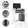 Mesa de Computador Escrivaninha Office Prática Canto Estudo Trabalho Quarto Escritório – Branco -RPM - 4