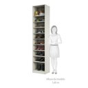 Ver imagem 4 de Guarda Roupa 50,3cm Módulo Sapateira Com Legno Crema