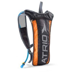 Mochila de Hidratação Preto/laranja 2 Litros + Compartimento para Objetos Atrio - Bi134 - 1 Mochila de Hidratação Preto/laranja 2 Litros + Compartimento para Objetos Atrio - Bi134 - 1