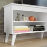 Rack para Tv até 65 Polegadas com Pés Branco Turim Madesa - 6