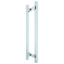 Ver imagem 1 de Puxador Duplo Transversal Reto 1.1/4 x 1/2 Alumínio - Cromado Loja da Indústria 500mm x 400mm