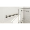 Ver imagem 2 de Kit de Acessorios para Banheiro com 3 Peças em Aço Inox Polido Linha Larissa com Toalheiro Duplo