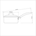 Ver imagem 5 de Panela de Aluminio com Revestimento Interno de Antiaderente Ø16cm Tramontina