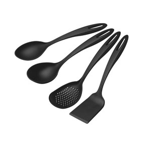 Jogo de Utensílios Tramontina Ability em Nylon Preto 4 Peças Tramontina