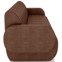 Ver imagem 6 de Sofá 2 Lugares Sala Living Orgânico 148cm Fávara K01 Couríssimo Marrom - Lyam Decor