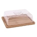 Ver imagem 1 de Porta Frios Bambu e Acrílico 23x18 Cm Mimo Bm19161