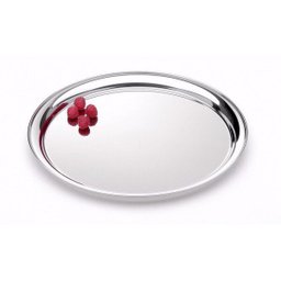 Bandeja Inox Redonda 45cm Service Tramontina - 2