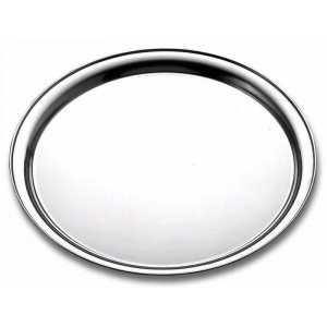 Bandeja Inox Redonda 45cm Service Tramontina