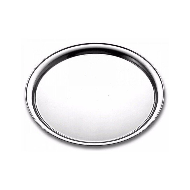 Bandeja Inox Redonda 45cm Service Tramontina