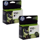 Ver imagem 1 de Cartucho Hp 950xl Kit 2 Pçs Preto 53ml - Cn045ab
