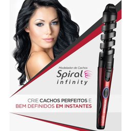 Modelador de Cachos Mondial Spiral Infinity EM-05 Bivolt - 7