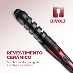 Modelador de Cachos Mondial Spiral Infinity EM-05 Bivolt - 3
