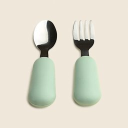 Kit de Talheres com 2 Peças Verde - A\baby - 1
