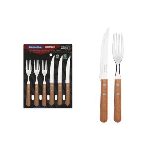 Jogo de Talheres 12 Pcs Dynamic Inox Inox