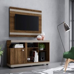 Rack com Painel para TV até 42 Polegadas 1 Porta Liz Colibri Móveis - 1