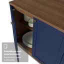 Ver mais imagens de Armário de Cozinha Completa 340 cm Rustic/Azul Vik Madesa 01
