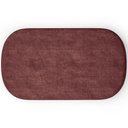 Ver imagem 7 de Puff Decorativo Orgânico para Living Quarto 100cm Doha W01 Linho Bordô - Lyam Decor
