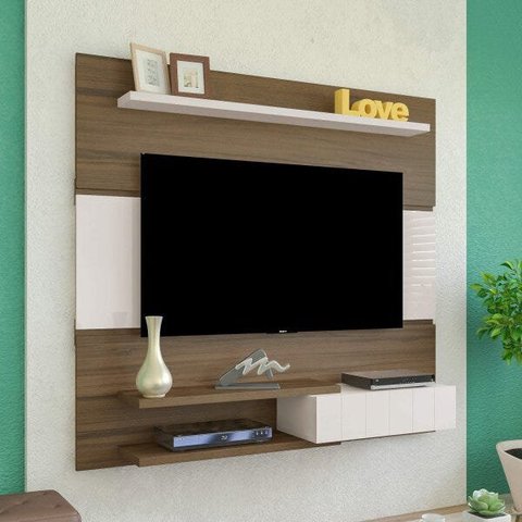 Painel para TV até 50 Polegadas 1 Porta Monza Artely