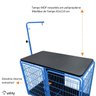 Canil Gaiola Mesa De Tosa Cães Cachorro Pet Banho Tosa Azul - 3