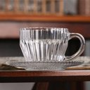 Ver imagem 5 de Jogo 16 Pçs Xícaras Café com Pires 110ml Vidro Império Wolff
