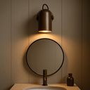 Ver imagem 1 de Luminária de Parede Arandela Articulada Spot Becker Marrom Cortem