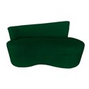 Ver imagem 4 de Namoradeira Sofá 2 Lugares Yara Orgânica Bouclé Verde