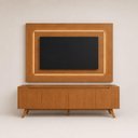 Ver imagem 4 de Painel Completo com Rack Dulce 58" 75" MDF com LED Bivolt Naturalle