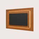 Ver imagem 3 de Painel Completo com Rack Dulce 58" 75" MDF com LED Bivolt Naturalle