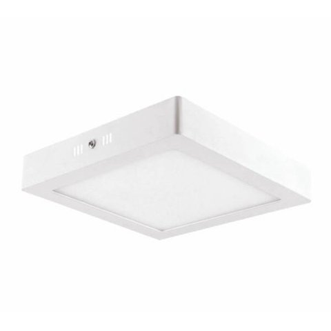 Painel Slim LED G-Light Quadrado Sobrepor 18W 6500K 120º Autovolt Branco