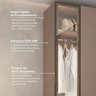 Guarda Roupa Modulado 100% Mdf de Canto Linear Reflecta Orion Cabecasa Madeiraoriginals - 10